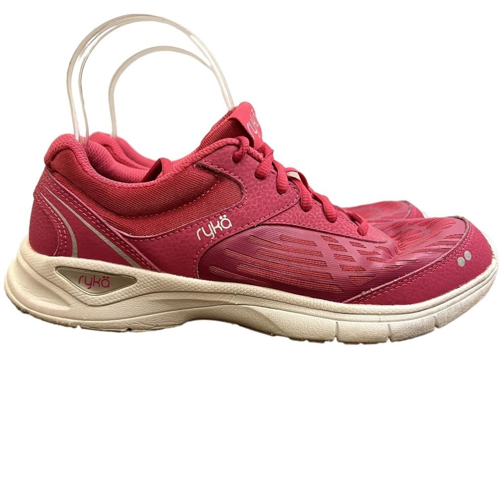 Ryka Rae 2 Walking Shoe‎ Womens size 8 - Pink and white sneaker